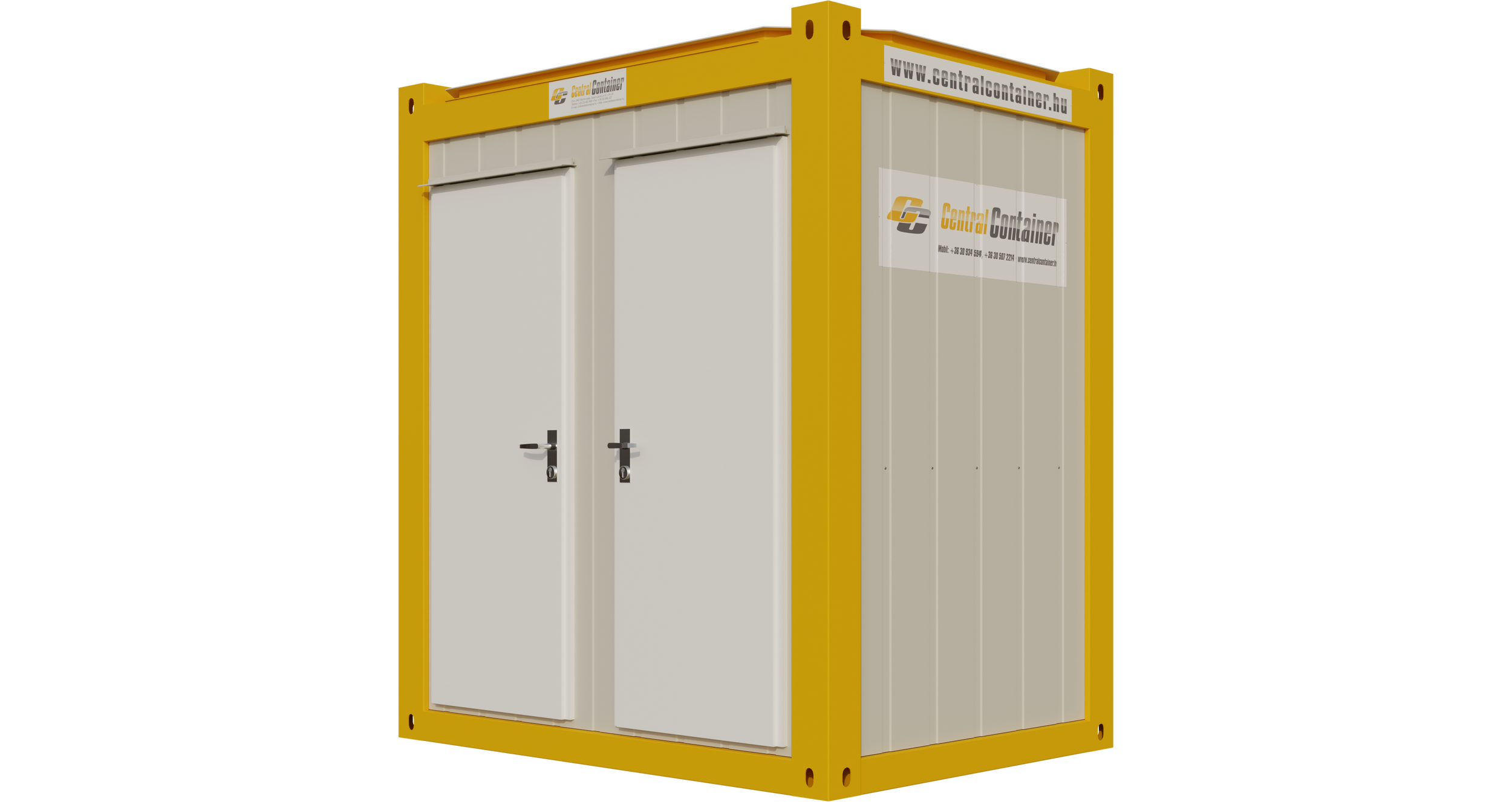 8' DUO TOILET CONTAINER